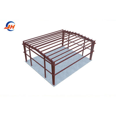 المواد المجهزة المعدنية المباني المجموعة الهيكل الفولاذي مستودع مع تصميم رسم CAD