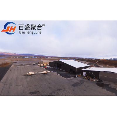 Q235B / Q345B الصلب منخفض الكربون المباني المعدنية الجاهزة المباني الصلبية الجاهزة