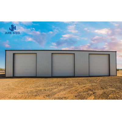 Q235B/Q345B مبنى كوخ المرآب المعدني من الفولاذ منخفض الكربون مع هيكل مسبق الإعداد