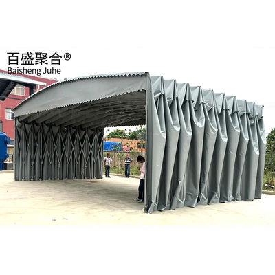 مادة الصلبة Carport قابلة للانسحاب مرآب طوابق خيمة العري للسيارة المقطورة و Carport