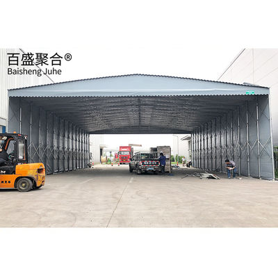 مادة الصلبة Carport قابلة للانسحاب مرآب طوابق خيمة العري للسيارة المقطورة و Carport