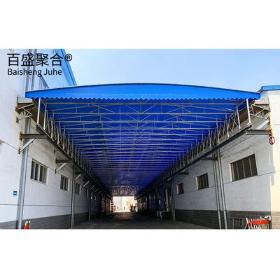مادة الصلبة Carport قابلة للانسحاب مرآب طوابق خيمة العري للسيارة المقطورة و Carport