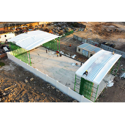 مادة الصلبة Carport قابلة للانسحاب مرآب طوابق خيمة العري للسيارة المقطورة و Carport