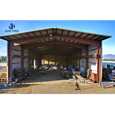 الفولاذ منخفض الكربون سهل تجميع المياه Carports سقف تصميم سقف هيكلي فولاذ سيارة المرآب