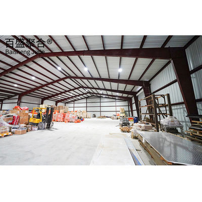 ISO9001 2008/CE/BV معتمد الإطار الفولاذي مبنى المستودع الهيكل المجهز