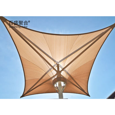 800-1300GSM الأقمشة المغطاة بـ PVC الغشاء المعماري غشاء الشد غشاء ظلال الهياكل