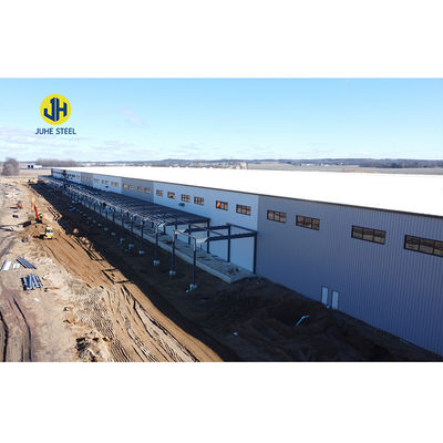 Solid H-shape Steel Beam Prefabricated Metal Warehouse Hangar for Garden Shed/Tool House (مخزن معدني مُعدّل بحجم H)
