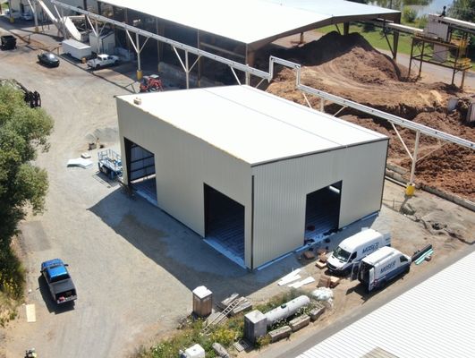 Q235B/Q345B الدرجة المعدنية الجاهزة مع مستوى واحد لبناء سهل هالة الفولاذ الخفيف
