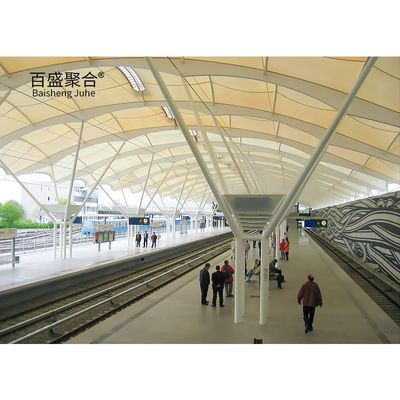 ورشة عمل عالية الارتفاع بناء هيكل الفولاذ المغلف مع قوة الدموع W / F 400 / 350N / 5CM