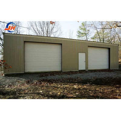 قناة فولاذية من طراز Purlin C.Z متجر معدني ثقيل 30x40ft لموقف سيارات مزدوجة