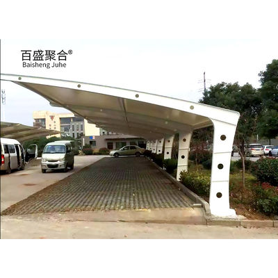 الإطار المعدني للسيارات الثانية الممر الخارجي الألومنيوم والخشب Carport مقاوم للماء لموقف السيارات