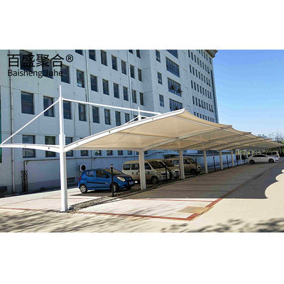 PVDF/PTFE البحرية إتمام هيكل الصلب 10x20 غطاء المرآب المعدنية