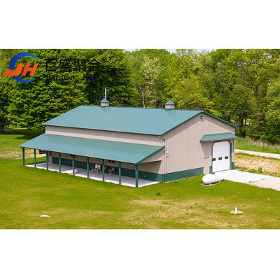 Q235B / Q345B الصفائح المموجة المعدنية سقف الصلب المموجات المباني Carport