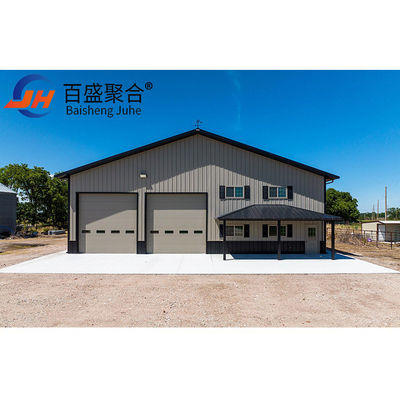 Q235B / Q345B الصفائح المموجة المعدنية سقف الصلب المموجات المباني Carport