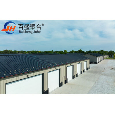 Q235B / Q345B الصفائح المموجة المعدنية سقف الصلب المموجات المباني Carport