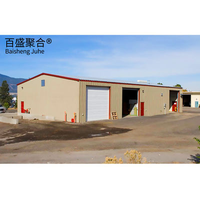 GB Standard Q235B/Q345B Low Carbon Steel Metal Building Steel Structure Warehouse المباني الفولاذية ذات الهيدروجين المنخفض