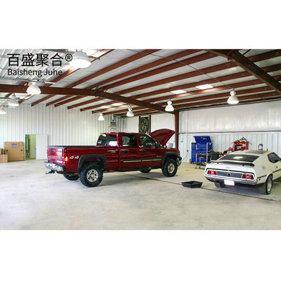 شكل H الصلب الصلب الصلب المتحرك المعدني Carports المرافق المباني