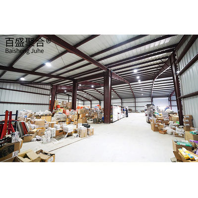 زيت الألومنيوم 40x60 مبنى مستودع معدني مصنوع مسبقًا حياة طويلة