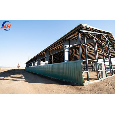 Sliding Door / Roller Door Long Pan Multi Storey Customised Steel Structure Warehouse (الباب المتحرك / الباب المتحرك)