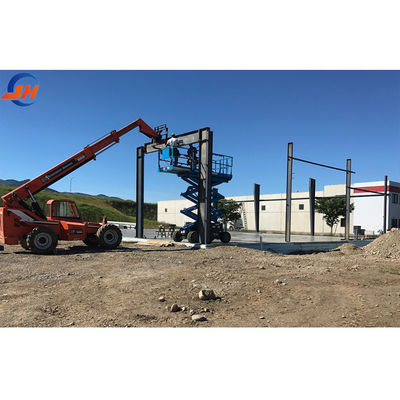 Sliding Door / Roller Door Long Pan Multi Storey Customised Steel Structure Warehouse (الباب المتحرك / الباب المتحرك)