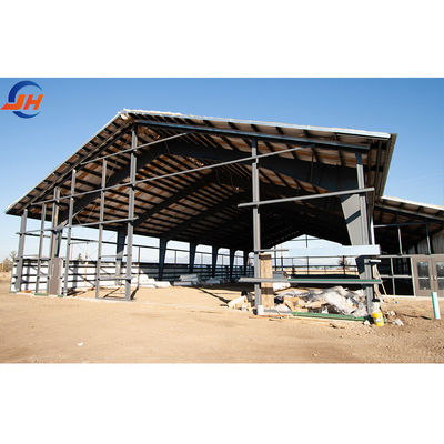 GB معيار الهياكل الصلبية المجهزة مسبقًا مباني المستودعات Q235/Q345B