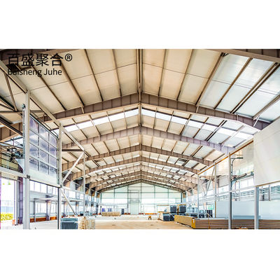 Q235/Q345B الدرجة المعدنية المجهزة مسبقًا تصميم مخزن ذاتي لمهندسة المستودعات