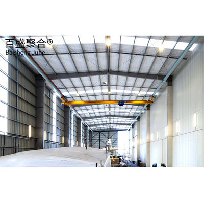 بناء مستودع معدني تصميم هيكلي من الفولاذ المجهز مسبقاً مع قناة الفولاذ ذات الشكل C.Z