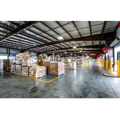 Q235/Q235B/Q355/Q355B الهيكل الحديدي مبنى البناء مستودع مع رافعة