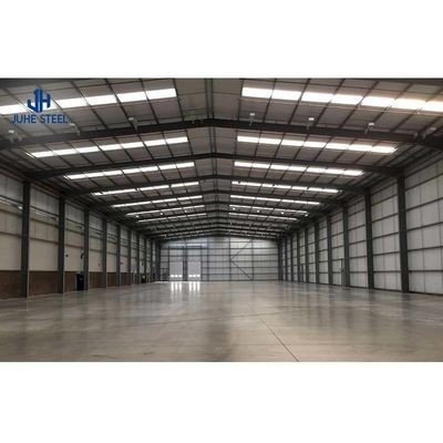 Q235B/Q345B مستودع هيكل الصلب المجهز من الصلب منخفض الكربون