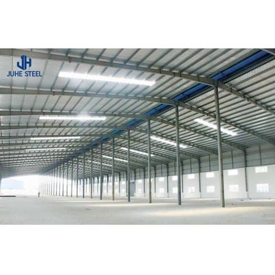 Q235B/Q345B مستودع هيكل الصلب المجهز من الصلب منخفض الكربون
